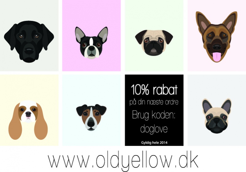Hunde plakater - 7 racer